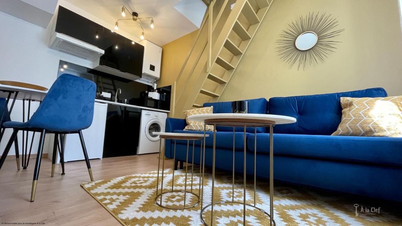 A La Clef - Duplex Cosy Proche Gare Et Centre - Ideal Pro & Couple - Wifi 르망 외부 사진