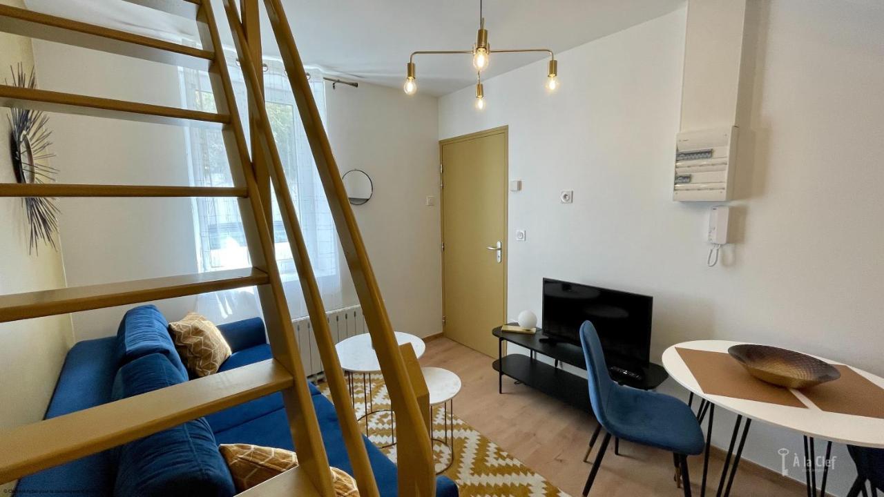 A La Clef - Duplex Cosy Proche Gare Et Centre - Ideal Pro & Couple - Wifi 르망 외부 사진