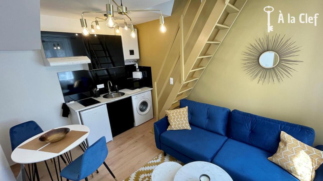 A La Clef - Duplex Cosy Proche Gare Et Centre - Ideal Pro & Couple - Wifi 르망 외부 사진